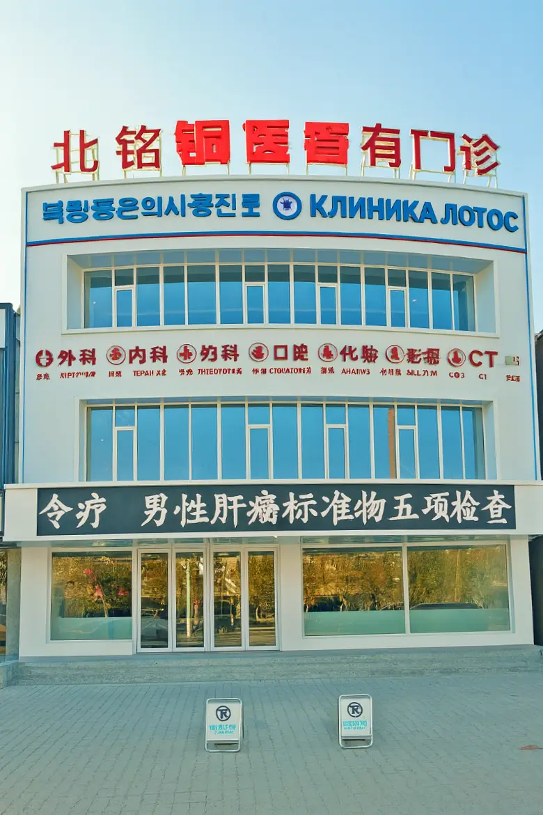 Клиника «Лотос» в Хуньчуне. Многопрофильный медицинский центр: стоматология, хирургия, гинекология, терапия, анализы, КТ.